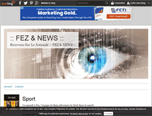 Tablet Screenshot of fez-news.over-blog.fr