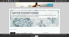Desktop Screenshot of entreparentheses.over-blog.com