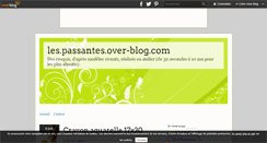 Desktop Screenshot of les.passantes.over-blog.com