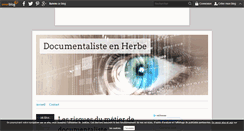 Desktop Screenshot of documentaliste-en-herbe.over-blog.fr