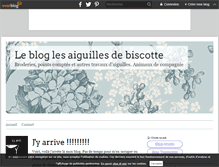 Tablet Screenshot of les-aiguilles-de-biscotte.over-blog.com