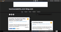 Desktop Screenshot of lusciouswatchs.over-blog.com