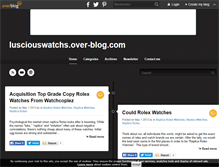 Tablet Screenshot of lusciouswatchs.over-blog.com