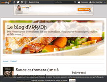 Tablet Screenshot of cuisine-etudiante.over-blog.com