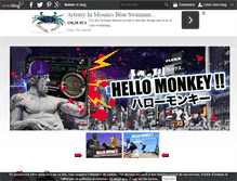 Tablet Screenshot of hello-monkey.over-blog.com