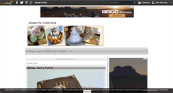 Desktop Screenshot of desserts-creations.over-blog.com