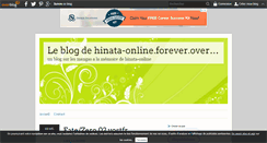 Desktop Screenshot of hinata-online.forever.over-blog.com