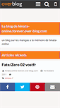 Mobile Screenshot of hinata-online.forever.over-blog.com