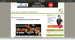 Desktop Screenshot of porte-voix.over-blog.com
