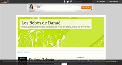 Desktop Screenshot of les.bebes.de.danae.over-blog.com