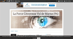 Desktop Screenshot of forcecitoyenne94.over-blog.com