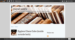 Desktop Screenshot of egglesscakesnchocolates.over-blog.com