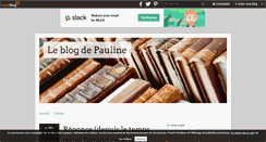 Desktop Screenshot of lesloisirsdepauline.over-blog.com