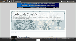 Desktop Screenshot of chez.vivi.over-blog.com