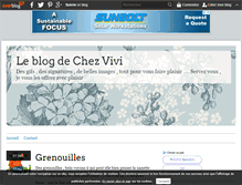 Tablet Screenshot of chez.vivi.over-blog.com