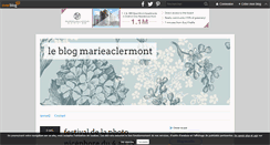 Desktop Screenshot of marieaclermont.over-blog.com