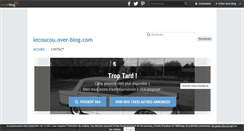 Desktop Screenshot of lecoucou.over-blog.com