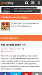 Mobile Screenshot of mariheletsesdixdoigts.over-blog.com