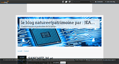 Desktop Screenshot of natureetpatrimoine.over-blog.com