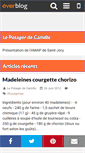 Mobile Screenshot of lepotagerdecamille.over-blog.com