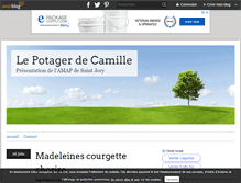 Tablet Screenshot of lepotagerdecamille.over-blog.com