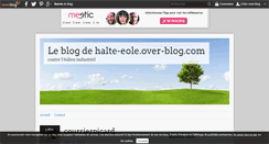 Desktop Screenshot of halte-eole.over-blog.com