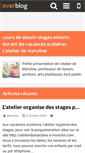 Mobile Screenshot of l-atelier-de-maryline.over-blog.com