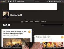 Tablet Screenshot of horrorkult.over-blog.com