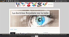 Desktop Screenshot of doctrineroyaliste.over-blog.com