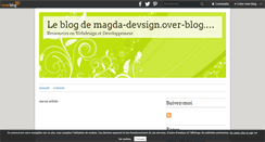 Desktop Screenshot of magda-devsign.over-blog.com