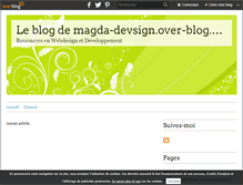 Tablet Screenshot of magda-devsign.over-blog.com