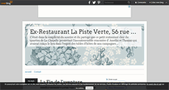 Desktop Screenshot of lapisteverte.over-blog.com