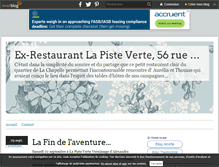 Tablet Screenshot of lapisteverte.over-blog.com