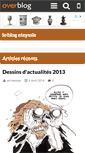 Mobile Screenshot of eteyssie.over-blog.com