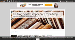 Desktop Screenshot of christophebani.over-blog.com