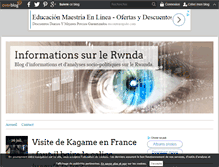 Tablet Screenshot of gaspard-musabyimana.over-blog.com