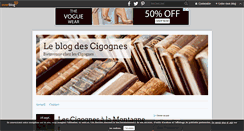Desktop Screenshot of lescigognes.over-blog.com
