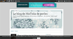 Desktop Screenshot of histoliadeperles.over-blog.com