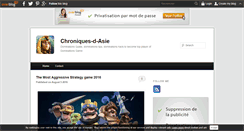 Desktop Screenshot of chroniques-d-asie.over-blog.com