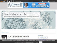Tablet Screenshot of horse-loisir-club.over-blog.com