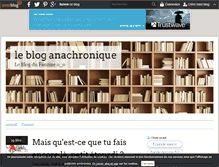 Tablet Screenshot of anachronique.over-blog.com