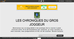 Desktop Screenshot of legrosjoggeur.over-blog.com