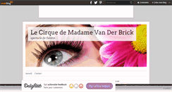 Desktop Screenshot of madamevanderbrick.over-blog.com