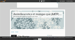 Desktop Screenshot of mangas-animes.over-blog.com