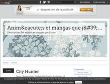 Tablet Screenshot of mangas-animes.over-blog.com