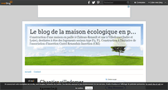 Desktop Screenshot of lamaisonecologique.over-blog.com