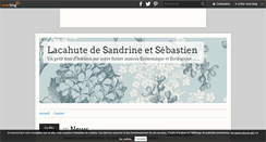 Desktop Screenshot of lacahute.over-blog.com