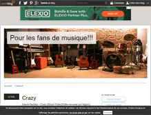 Tablet Screenshot of fansdemusique.over-blog.com