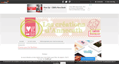 Desktop Screenshot of lescreationsdannecath.over-blog.com