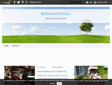 Tablet Screenshot of bernardopaoli.over-blog.com